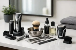 Men's Barber Essentials for a Clean Home Setup