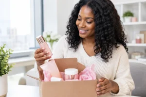 Retail Delivery Sales Example for Beauty Stores