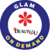 Glam On Demand Beauty4U round logo